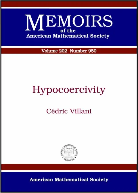 Cover of Hypocoercivity