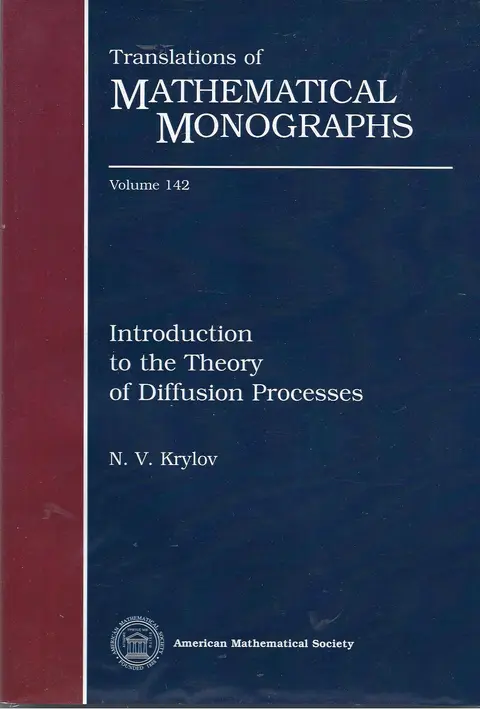 Cover of Introduction to the Theory of Diffusion Processes