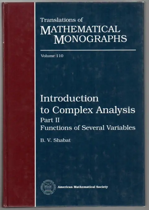Cover of Introduction to Complex Analysis