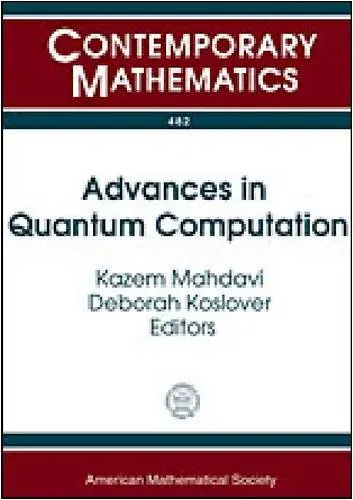 Cover of Advances in Quantum Computation