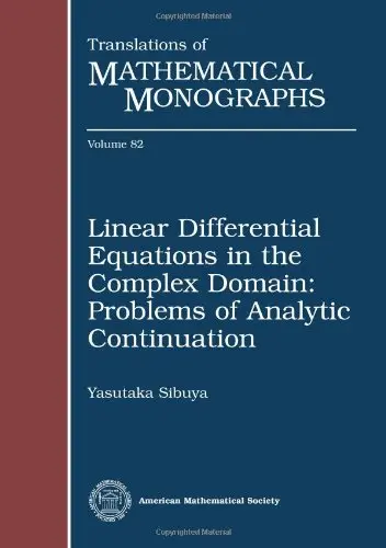 Cover of Linear Differential Equations in the Complex Domain