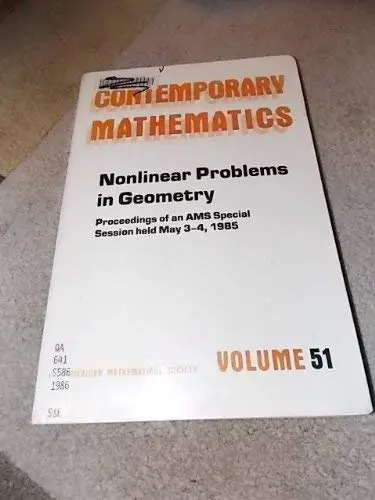 Cover of Nonlinear Problems in Geometry