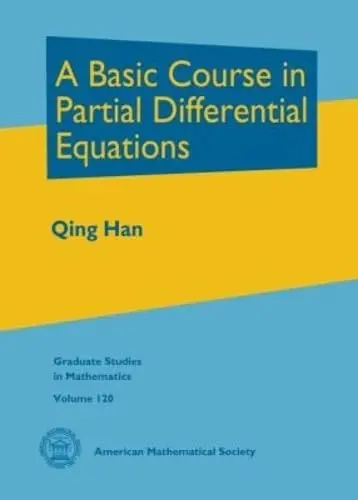 Cover of A Basic Course in Partial Differential Equations