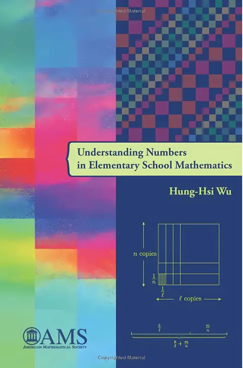 Cover of Understanding Numbers in Elementary School Mathematics