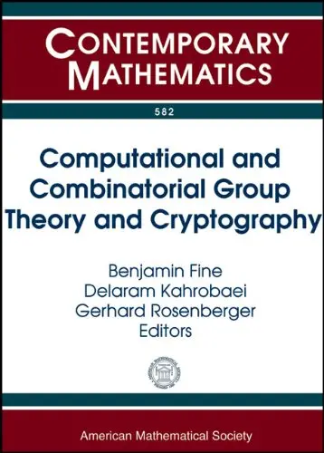 Cover of Computational and Combinatorial Group Theory and Cryptography