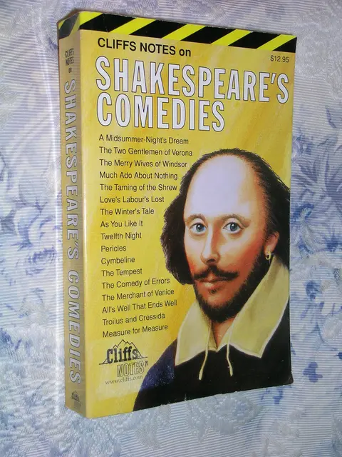 Cover of Cliffsnotes Shakespeare's Comedies