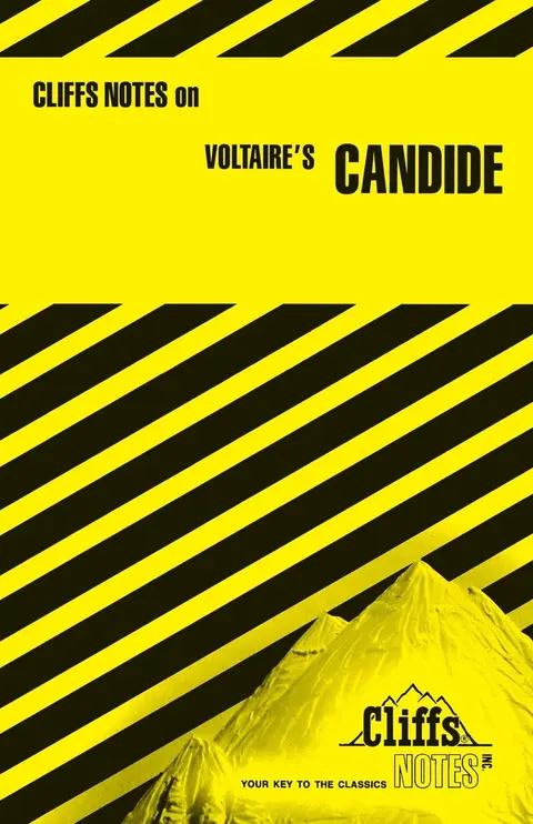 Cover of CliffsNotes on Voltaire's Candide
