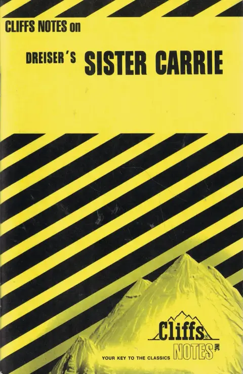 Cover of Notes on Dreiser's "Sister Carrie"