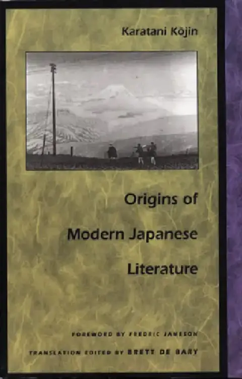 Cover of Origins of Modern Japanese Literature
