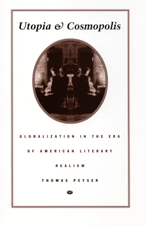 Cover of Utopia and Cosmopolis