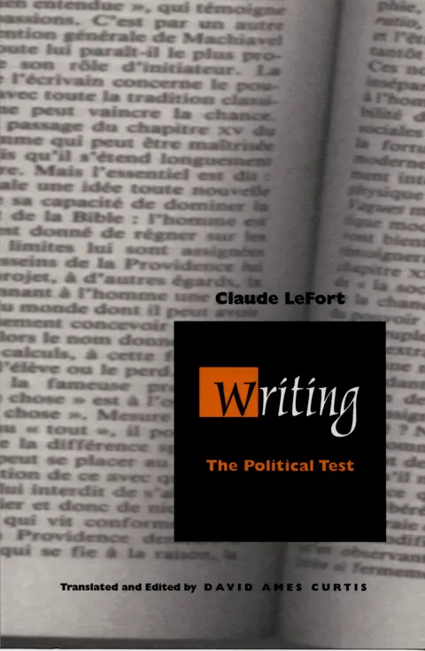 Cover of Writing