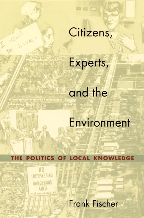 Cover of Citizens, Experts, and the Environment