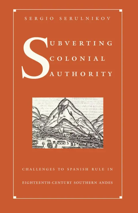 Cover of Subverting Colonial Authority