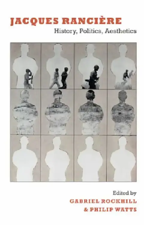 Cover of Jacques Rancière