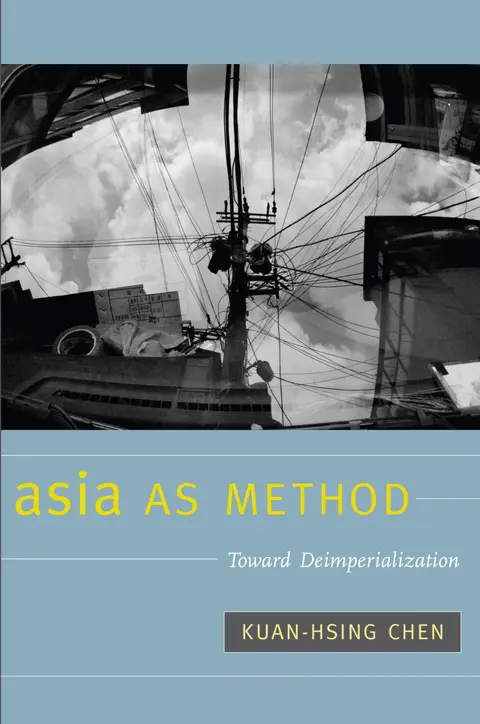 Cover of Asia as Method