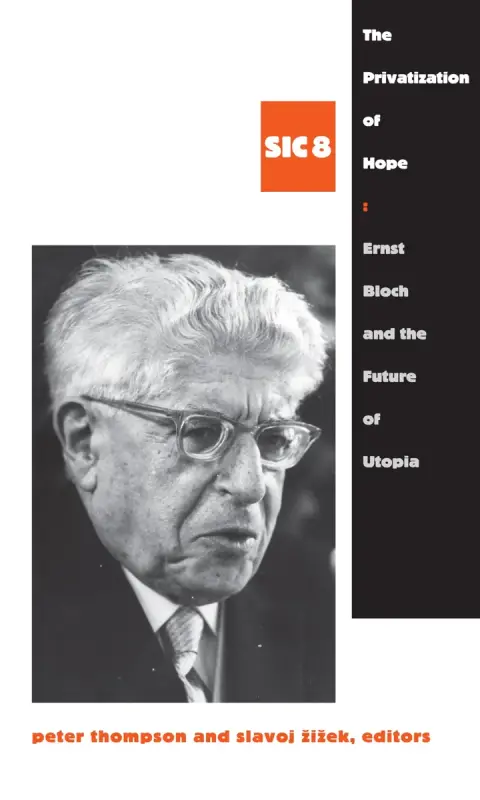 Cover of The Privatization of Hope