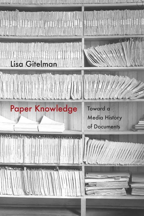 Cover of Paper Knowledge
