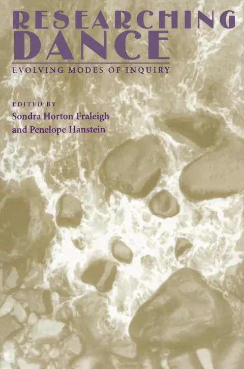 Cover of Researching Dance