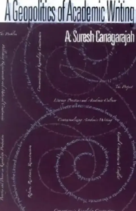 Cover of A Geopolitics of Academic Writing