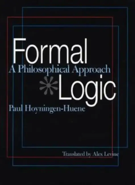 Cover of Formal Logic