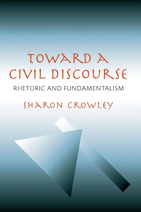 Cover of Toward a Civil Discourse