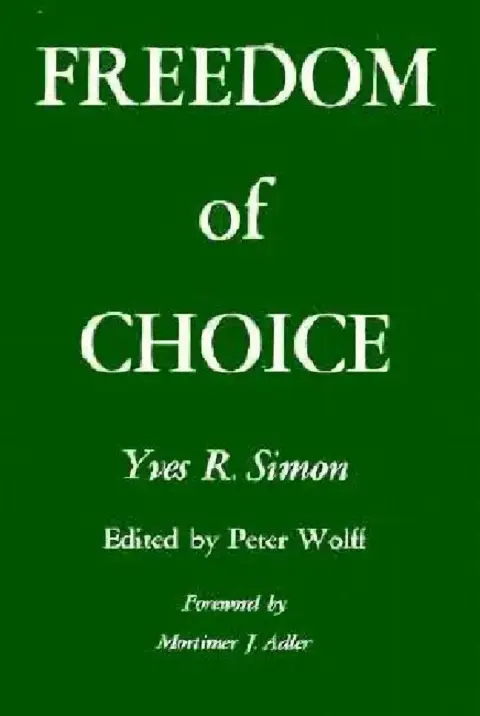 Cover of Freedom of Choice