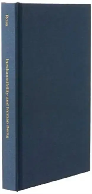 Cover of Inexhaustibility and Human Being