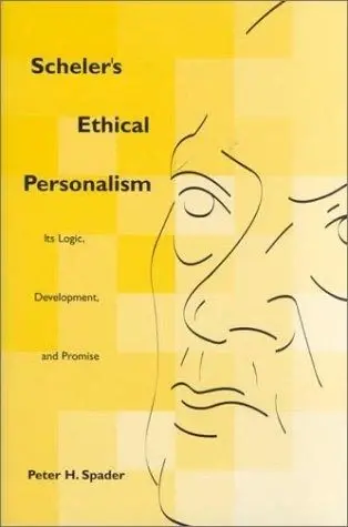 Cover of Scheler's Ethical Personalism