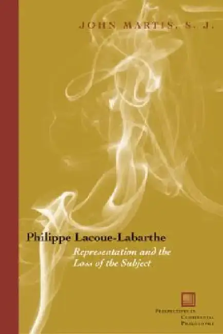 Cover of Philippe Lacoue-Labarthe