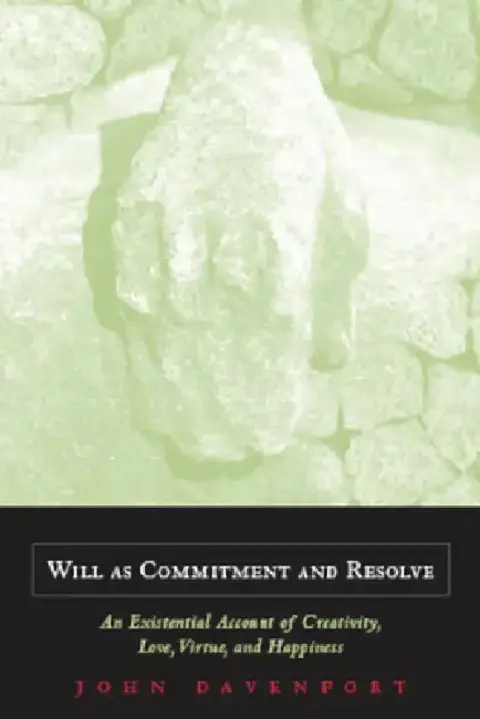 Cover of Will as Commitment and Resolve