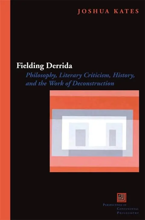 Cover of Fielding Derrida