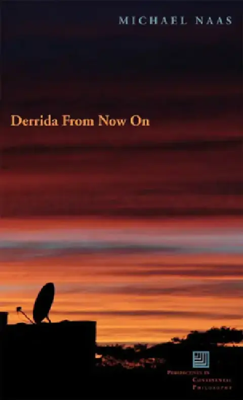 Cover of Derrida from Now on