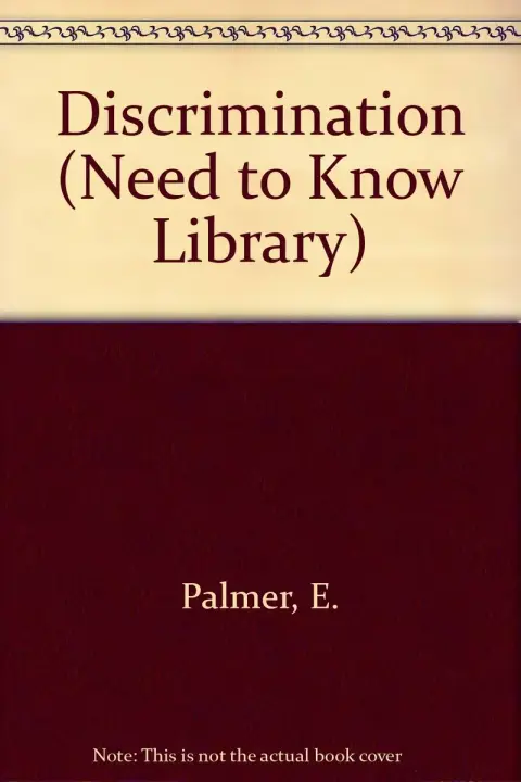 Cover of Discrimination