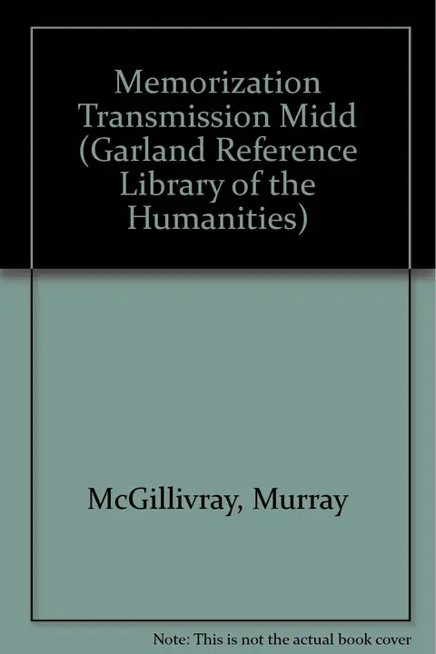 Cover of Memorization Transmission Midd