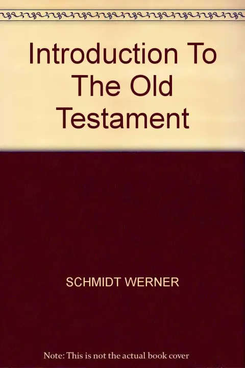 Cover of Old Testament introduction