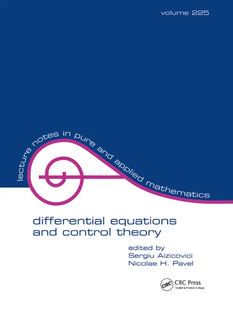 Cover of Differential Equations and Control Theory