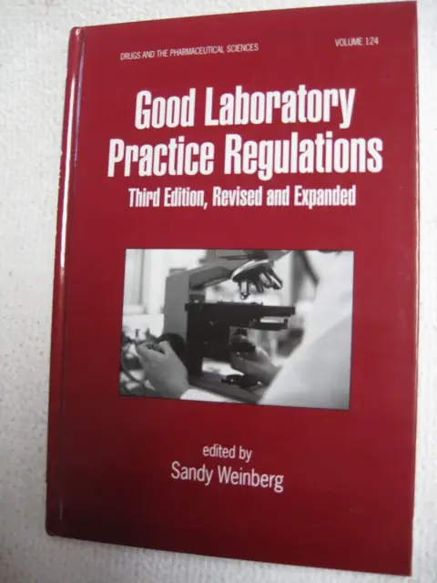 Cover of Good Laboratory Practice Regulations, Third Edition, Revised and Expanded