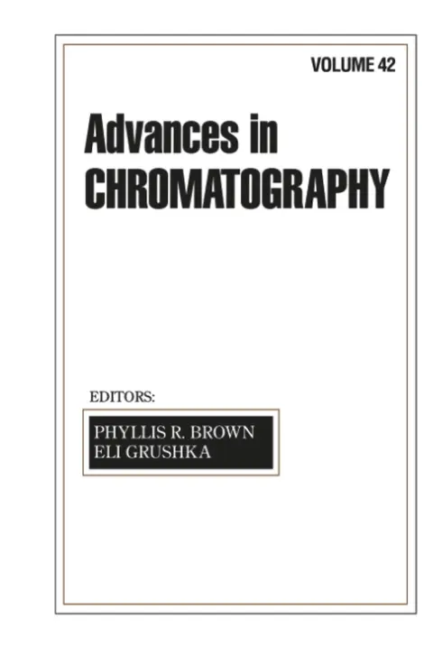 Cover of Advances in Chromatography