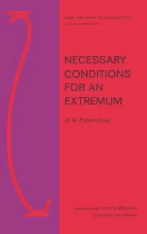 Cover of Necessary Conditions for an Extremum