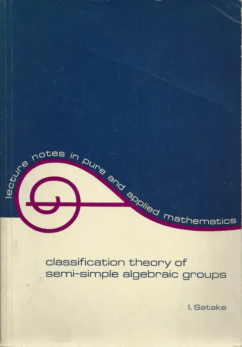 Cover of Classification of Semi-simple Algebraic Groups