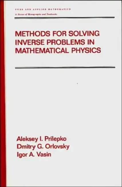 Cover of Methods for Solving Inverse Problems in Mathematical Physics