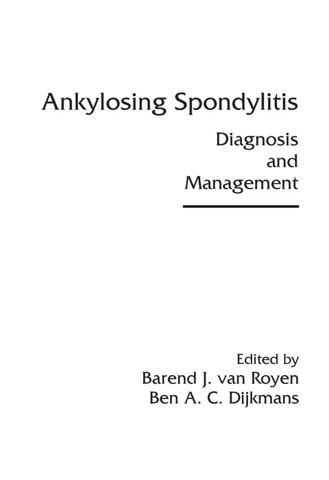 Cover of Ankylosing Spondylitis