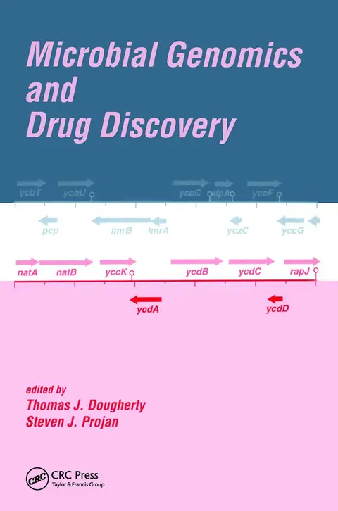 Cover of Microbial Genomics and Drug Discovery