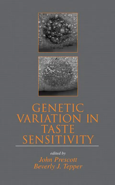 Cover of Genetic Variation in Taste Sensitivity