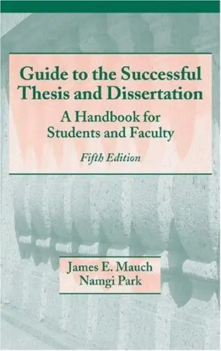 Cover of Guide to the Successful Thesis and Dissertation
