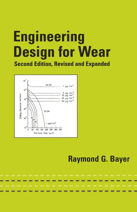 Cover of Engineering Design for Wear, Revised and Expanded