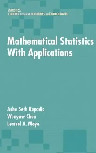 Cover of Mathematical Statistics with Applications