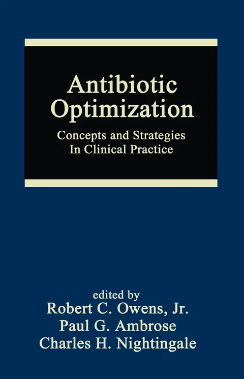 Cover of Antibiotic Optimization