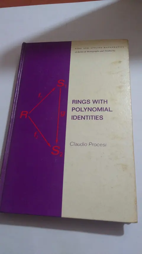 Cover of Rings with polynomial identities