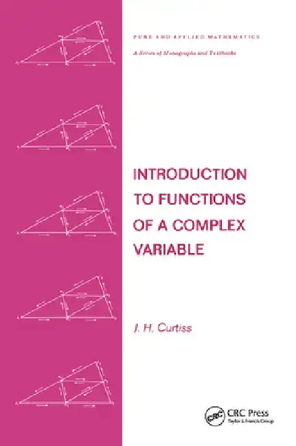 Cover of Introduction to Functions of a Complex Variable